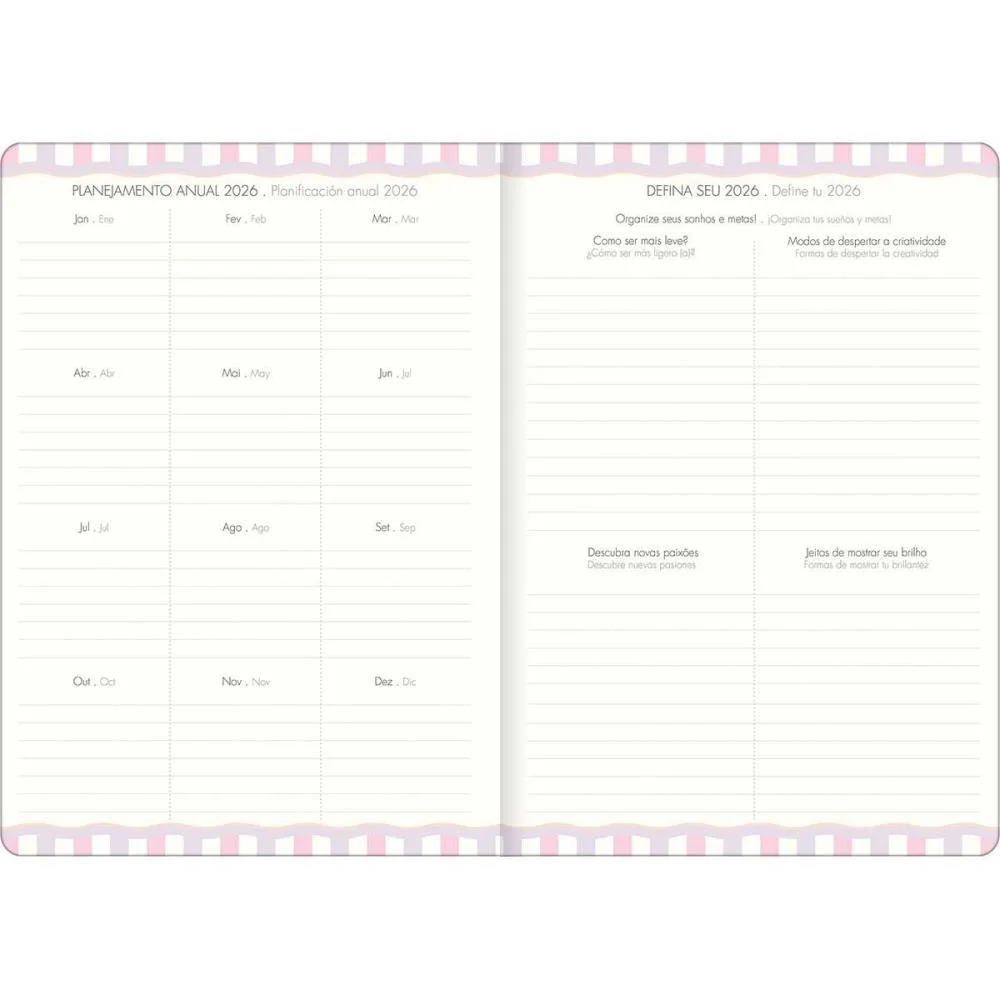 Agenda/Planner 2027 Soho Gramp 20F 90G 178X254Mm Tilibra (Pct.c/05) - imagem 7