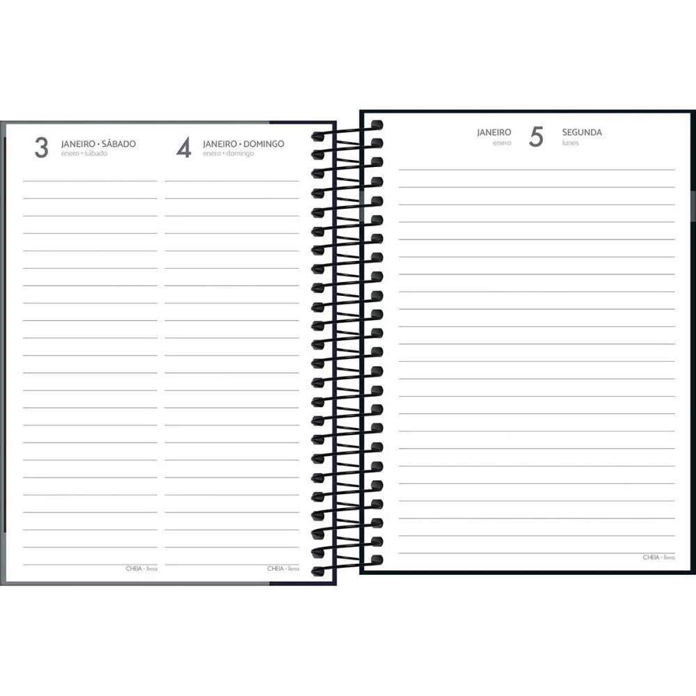 Agenda 2027 D+ Masculina Esp 176F 117X164M Tilibra (Pct.c/04) - imagem 3