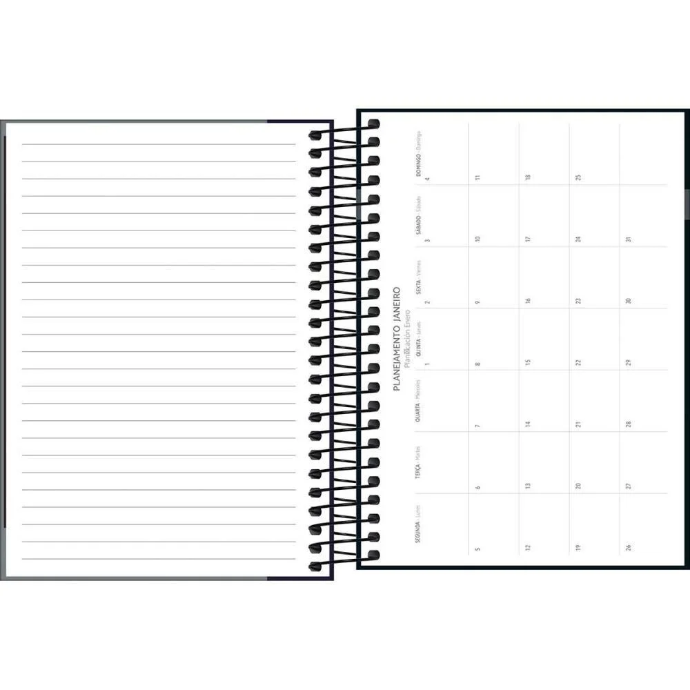 Agenda 2027 D+ Masculina Esp 176F 117X164M Tilibra (Pct.c/04) - imagem 4