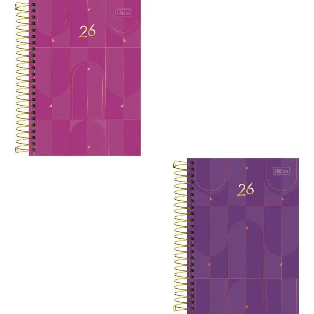 Agenda 2027 Spot Esp Femin. 200F 129X187Mm Tilibra (Pct.c/04) - imagem 2