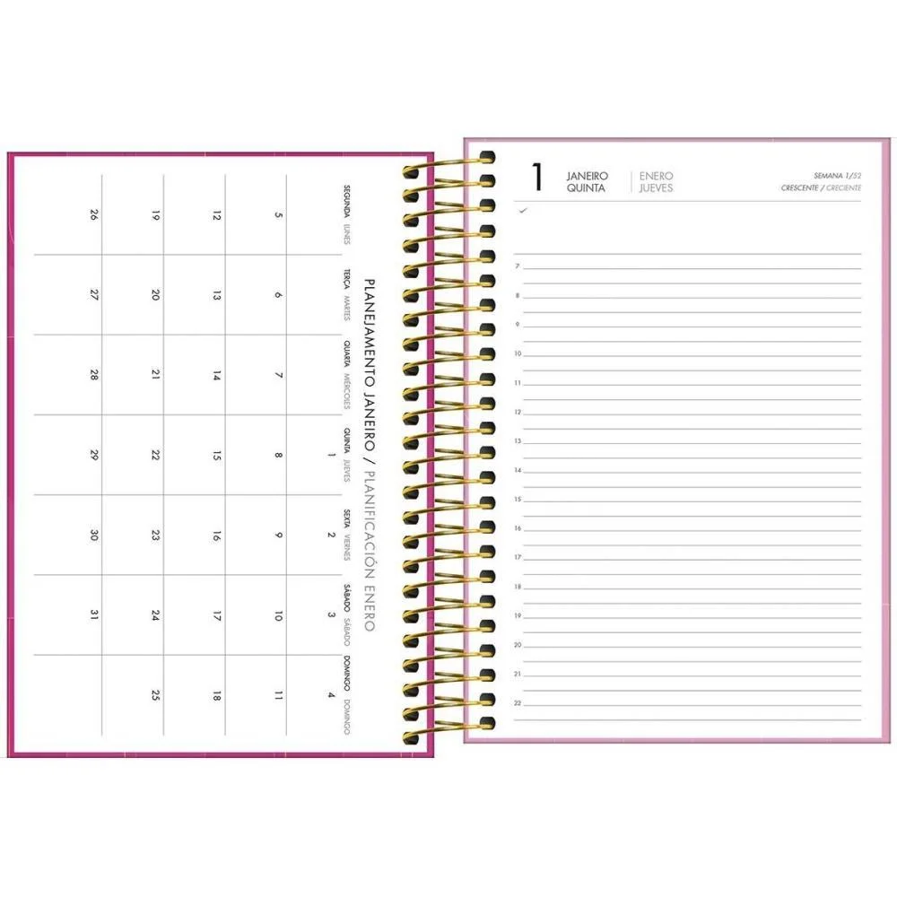 Agenda 2027 Spot Esp Femin. 200F 129X187Mm Tilibra (Pct.c/04) - imagem 6