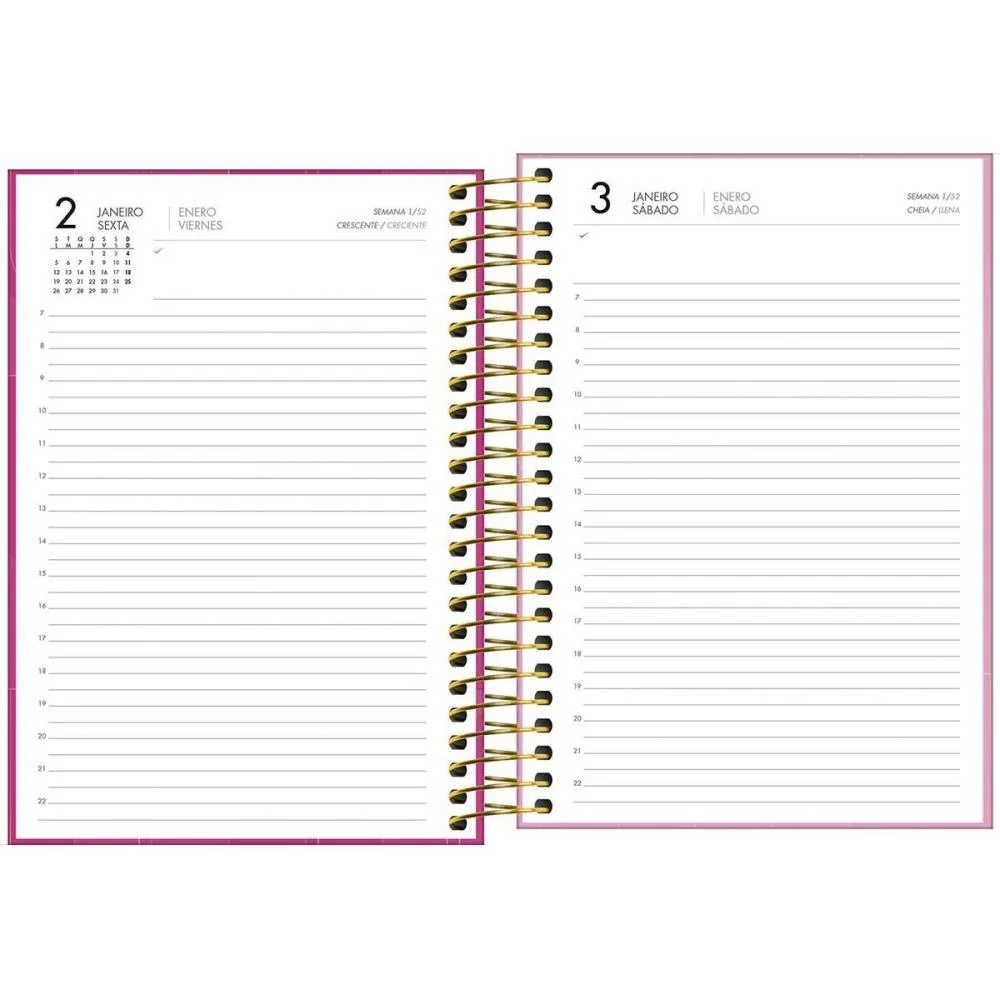 Agenda 2027 Spot Esp Femin. 200F 129X187Mm Tilibra (Pct.c/04) - imagem 7
