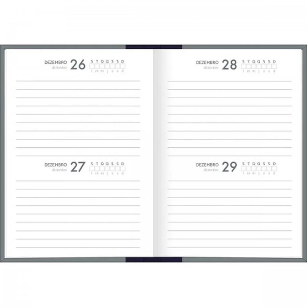 Agenda Permanente D+ Cd Cost 96Fls 105X148Mm Tilibra (Pct.c/10) - imagem 4