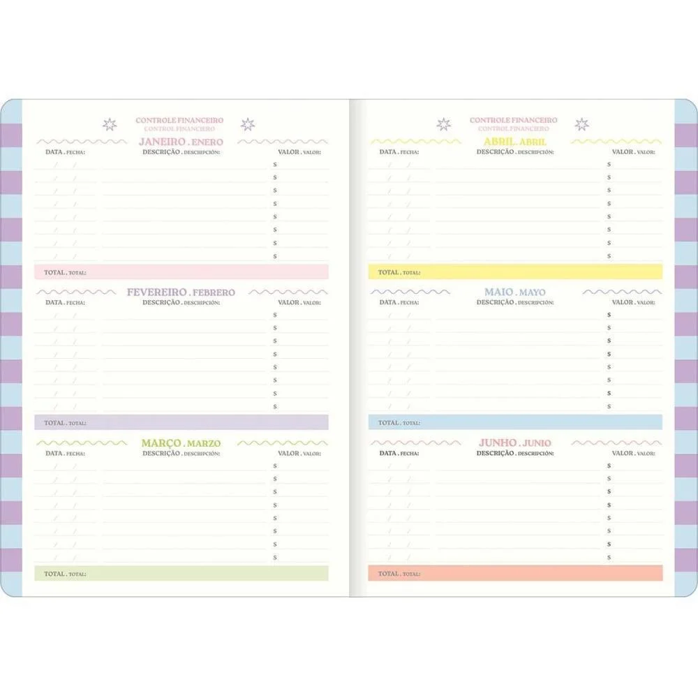 Agenda/Planner 2027 Happy Gramp 20F 90G 178X254Mm Tilibra (Pct.c/05) - imagem 7