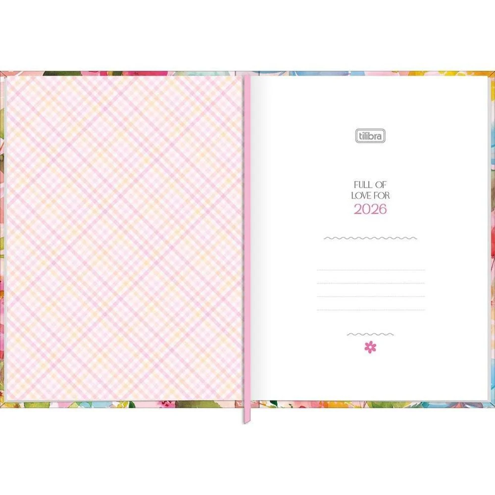 Agenda/Planner 2027 Feminine Cd Cost 112F 123X166 Tilibra (Pct.c/08) - imagem 3