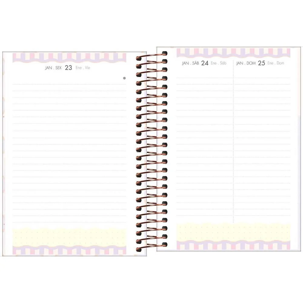 Agenda 2027 Soho Cd Esp 176Fls 129X187Mm Tilibra (Pct.c/05) - imagem 8