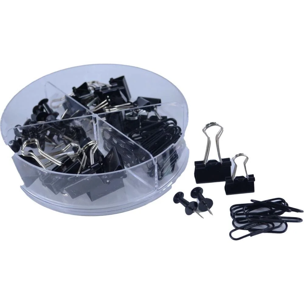 Acessorio Para Mesa Kit Office C/4 Itens Preto V.m.p. (Unidade) - imagem 2