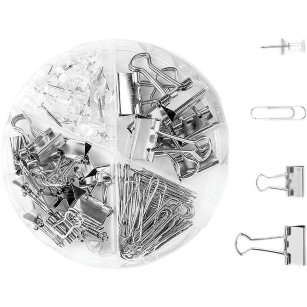 Acessorio Para Mesa Kit Office C/4 Itens Prata V.m.p. (Unidade) - imagem 3