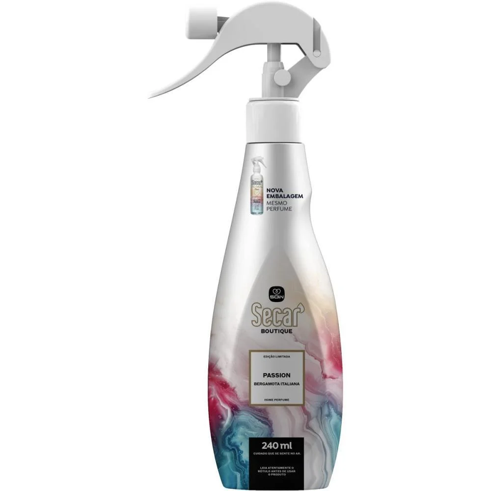 Home Spray Secar Fine Passion 240Ml Soin (Unidade) - imagem 3