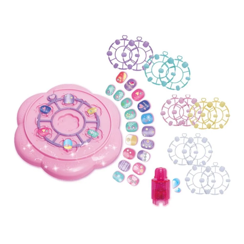 Maquiagem E Beleza Infantil Fashion Unha Mania Adesivo 81P Dm Toys (Kit) - imagem 2