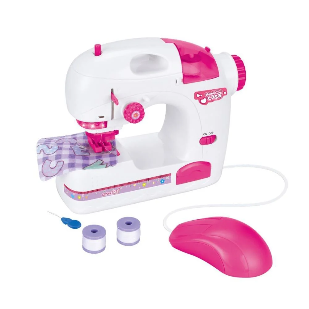 Brincando De Casinha Maquina De Costura Kit C/5Pcs Dm Toys - imagem 2