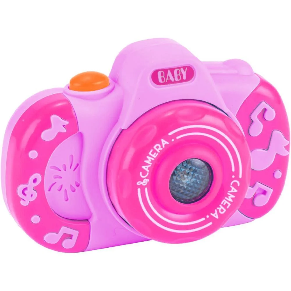 Brinquedo Para Bebe Camera Baby C/Som E Luz Art Brink - imagem 5