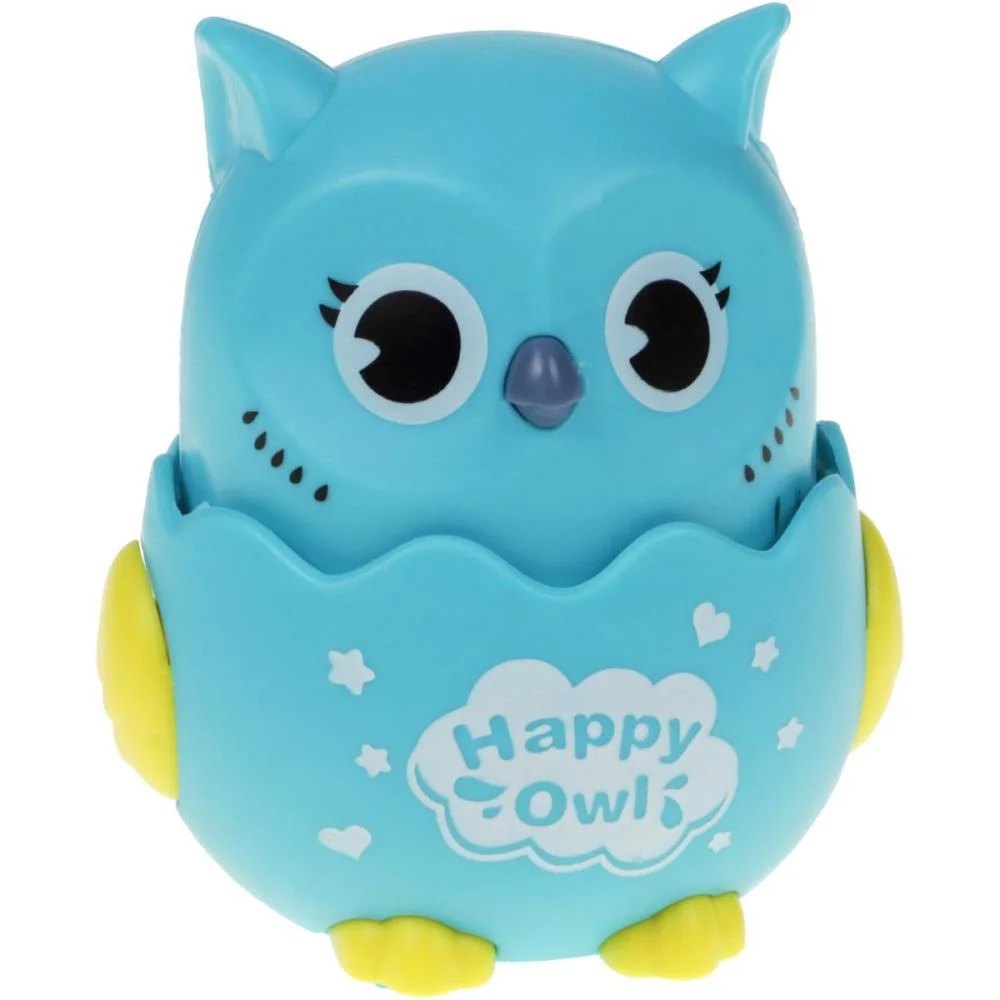 Brinquedo Para Bebe Coruja Aperta E Anda Art Brink - imagem 4