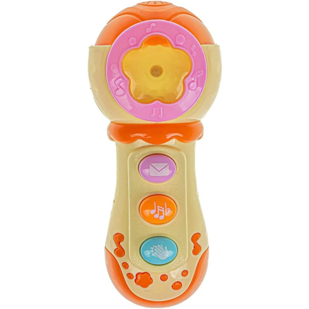 Instrumento Musical Microfone Baby C/Luz E Som Art Brink - imagem 6
