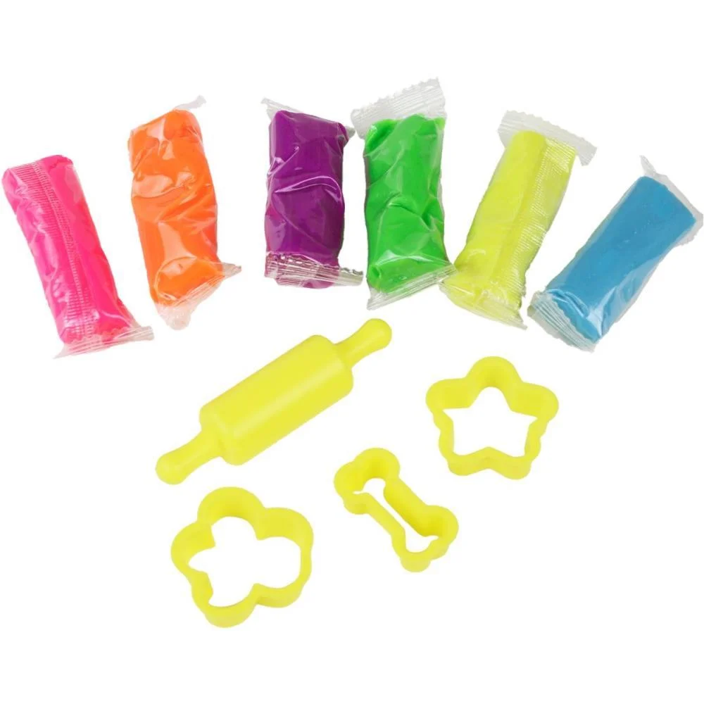 Massa Para Modelar Criativa P. Canina Skye 150G 6Cores 3Mo Magic Kids - imagem 5