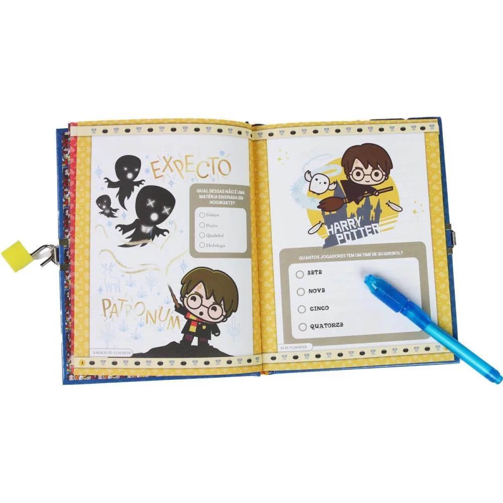 Diario Harry Potter Diario Magico 48P Magic Kids - imagem 5