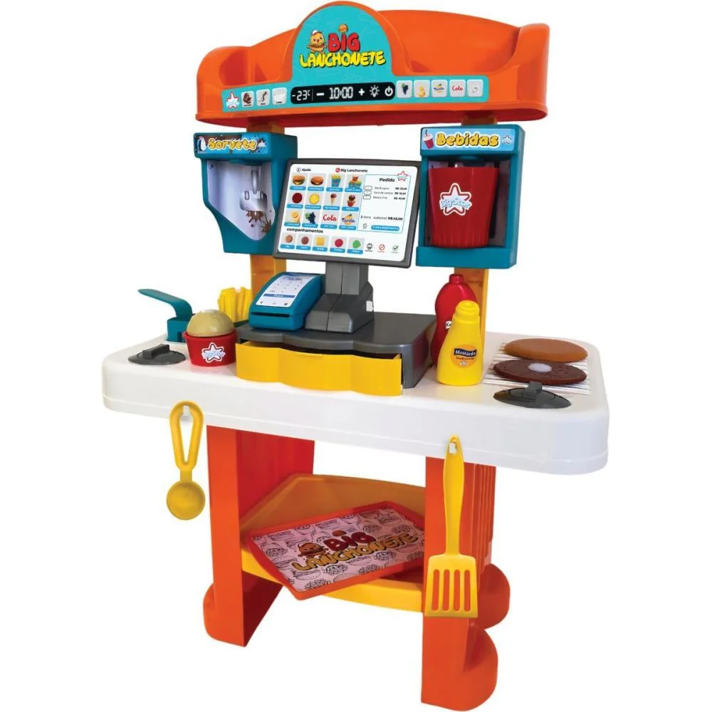 Brincando De Profissoes Big Lanchonete 56Cm Big Star - imagem 2