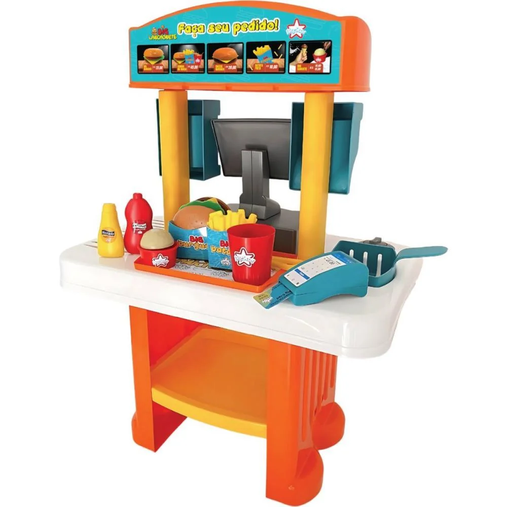 Brincando De Profissoes Big Lanchonete 56Cm Big Star - imagem 4