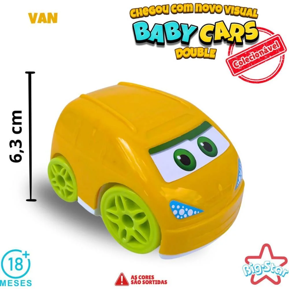 Brinquedo Para Bebe Baby Cars Double (S) Big Star (Cx.c/02) - imagem 7
