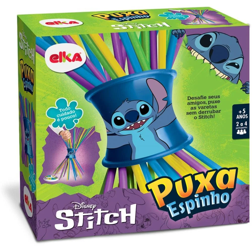 Jogo Diverso Stitch Puxa Espinho Elka - imagem 5
