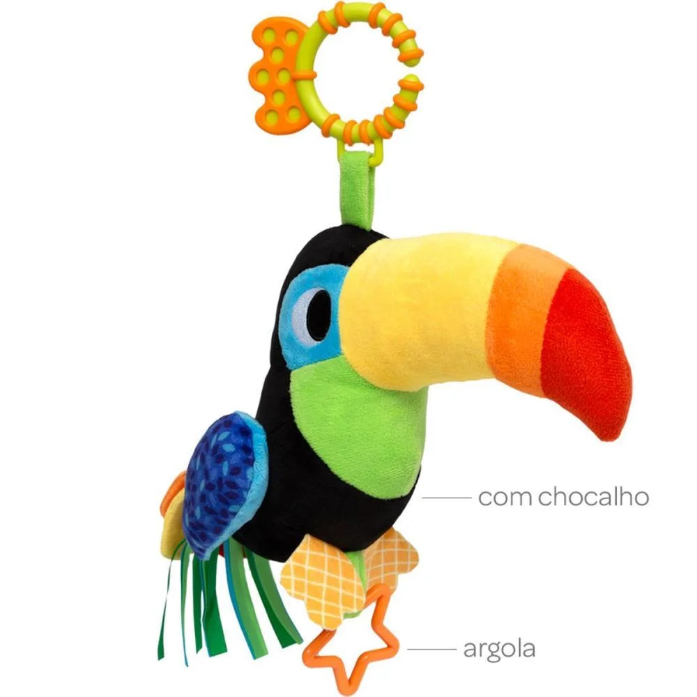 Pelucia Tucano Zaza Buba - imagem 4