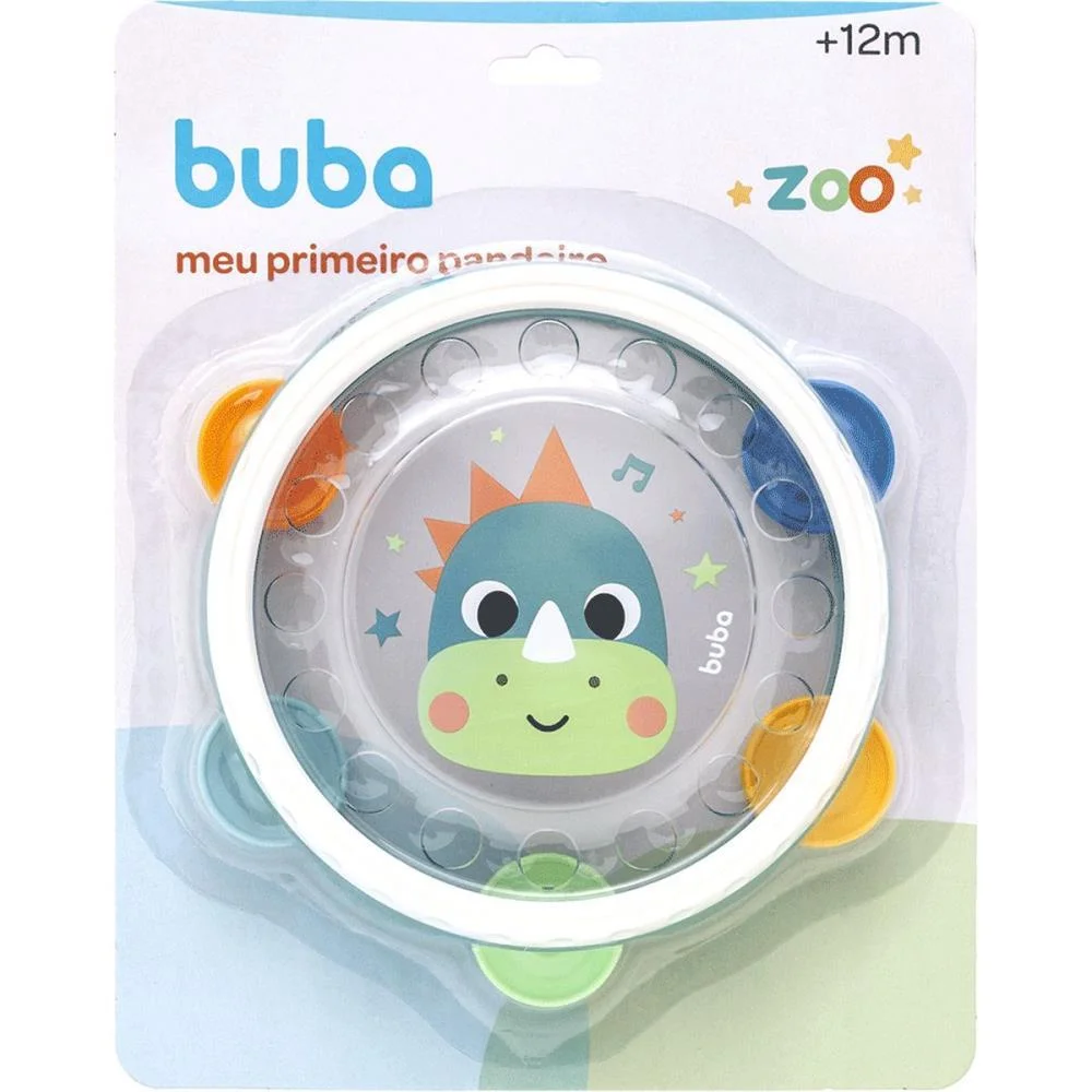 Instrumento Musical Pandeiro Zoo Dino Buba - imagem 8