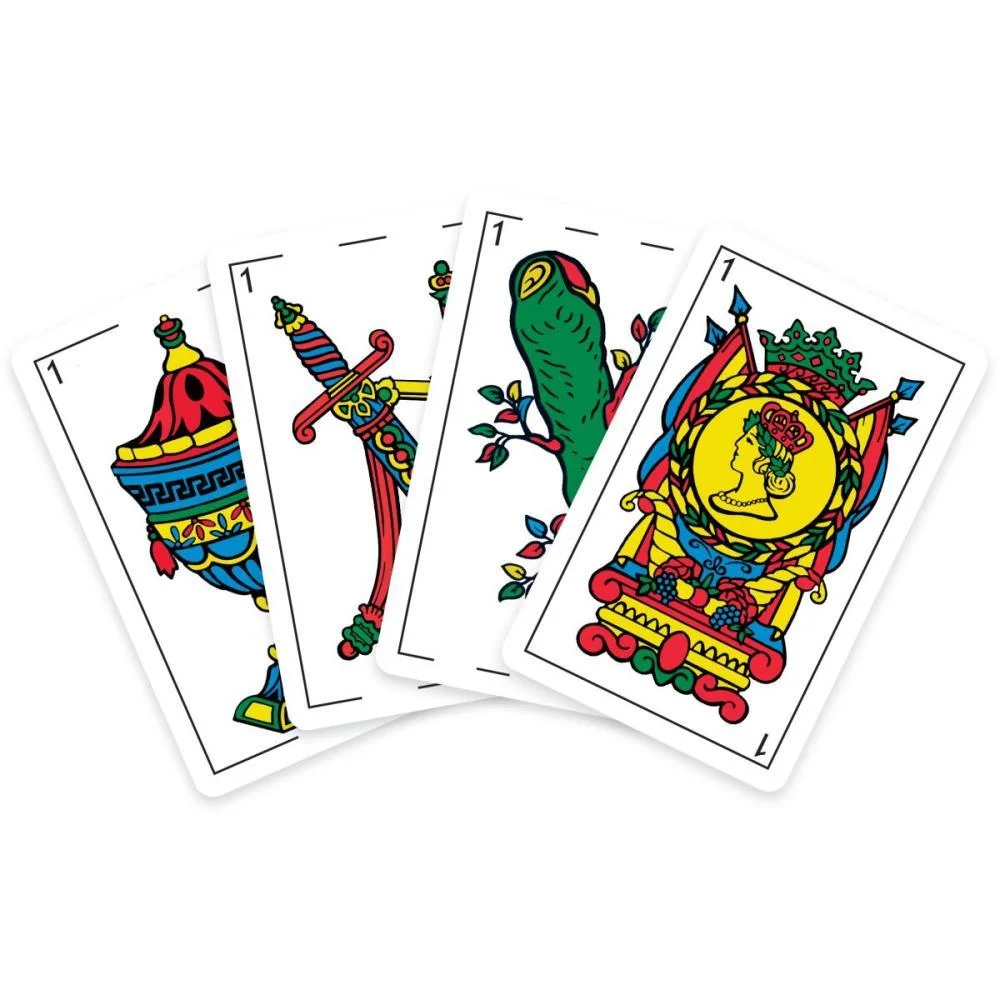 Baralho Espanhol Couche 50 Cartas Ggb Plast C/ 12 Unidades - imagem 3