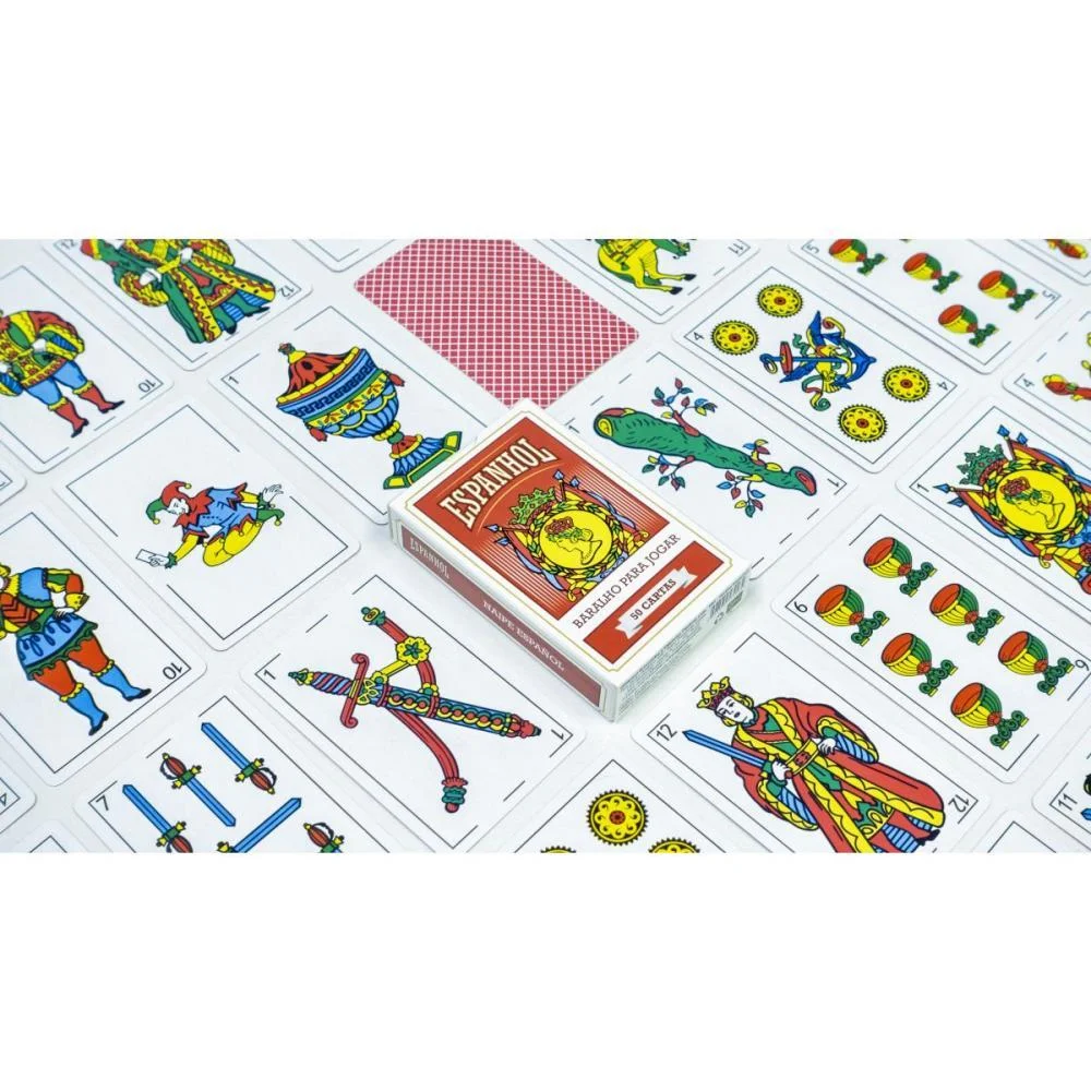 Baralho Espanhol Couche 50 Cartas Ggb Plast C/ 12 Unidades - imagem 4