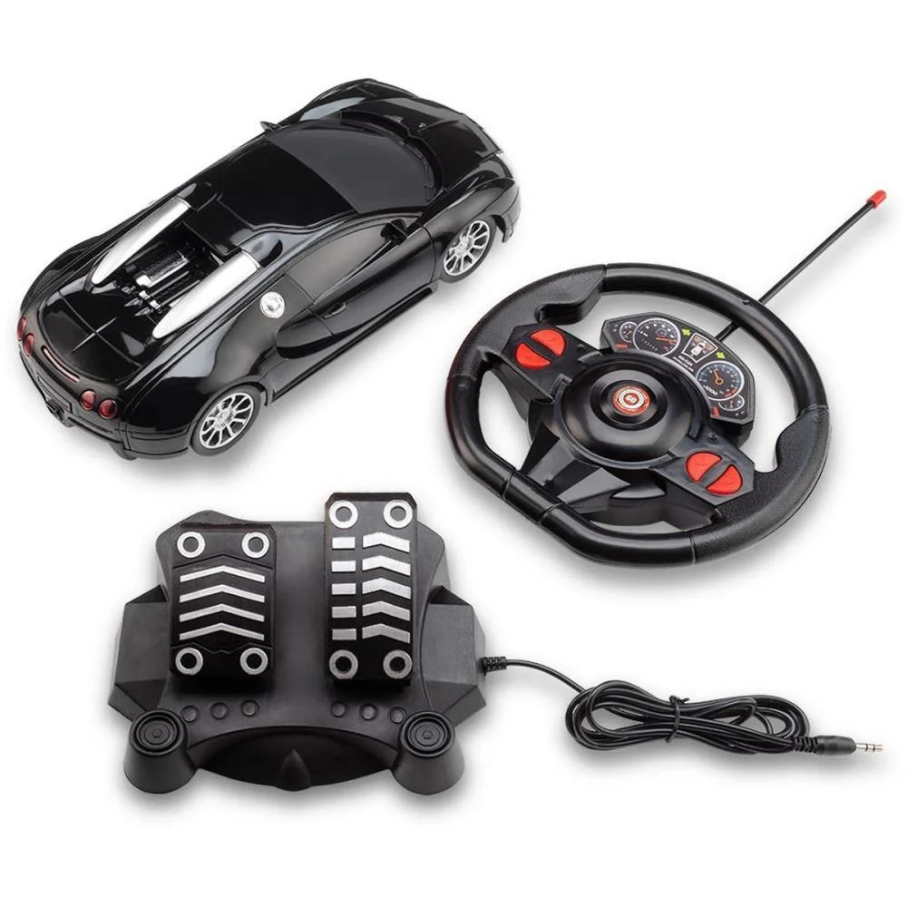 Carrinho Controle Remoto Midnight C/Acelerador 1:16 Pt Multikids - imagem 3