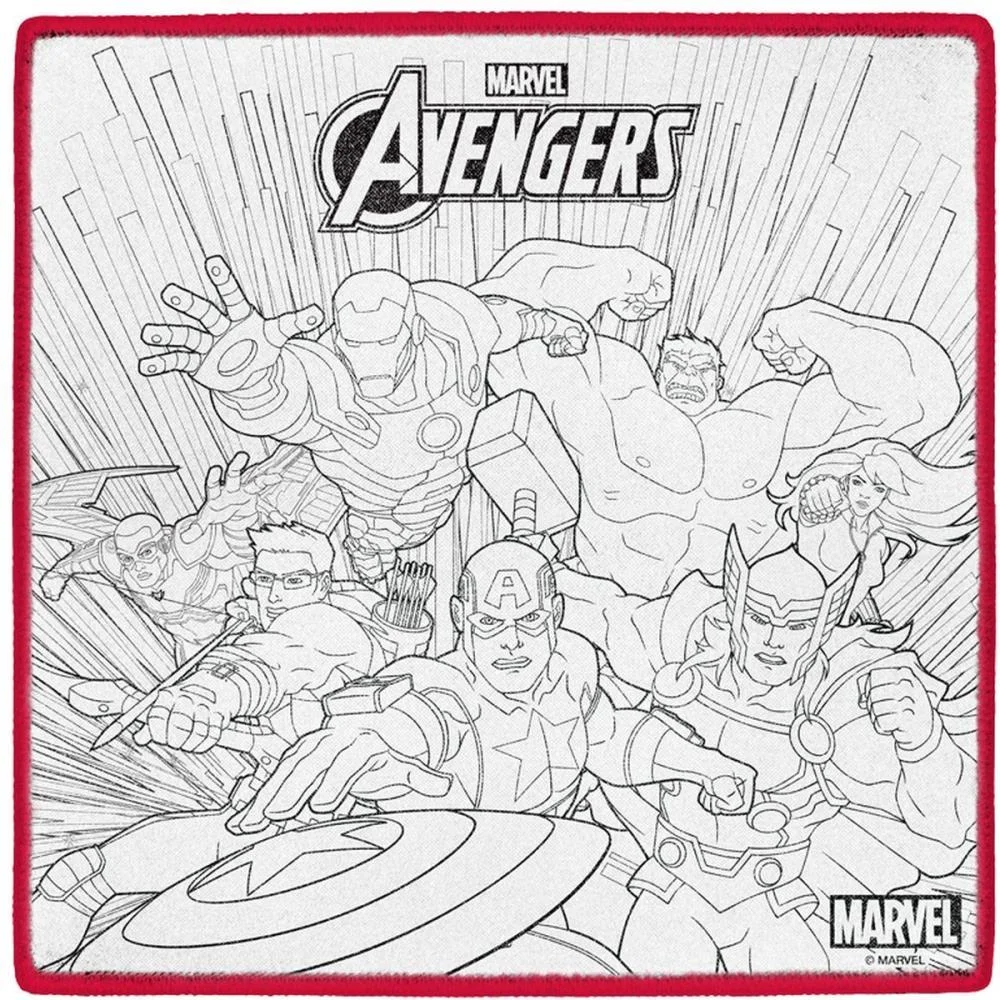 Brinquedo Para Colorir Tapete Mágico Acqua Avengers Multikids - imagem 4