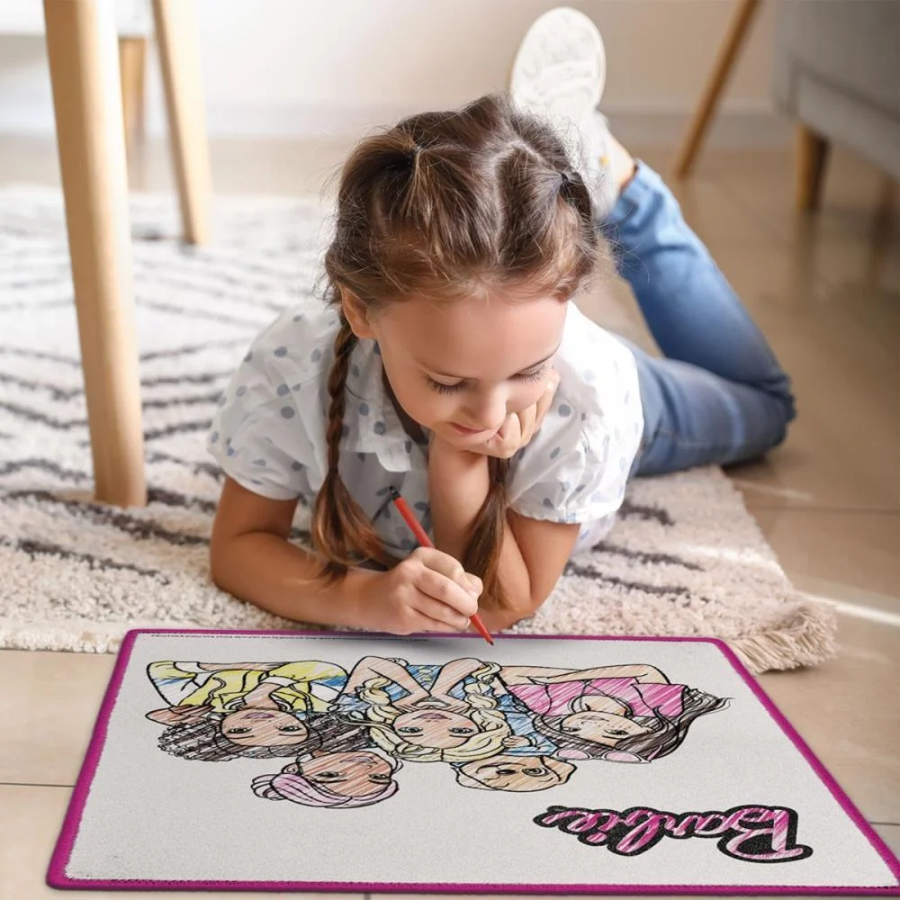 Brinquedo Para Colorir Tapete Mágico Acqua Barbie Multikids - imagem 5