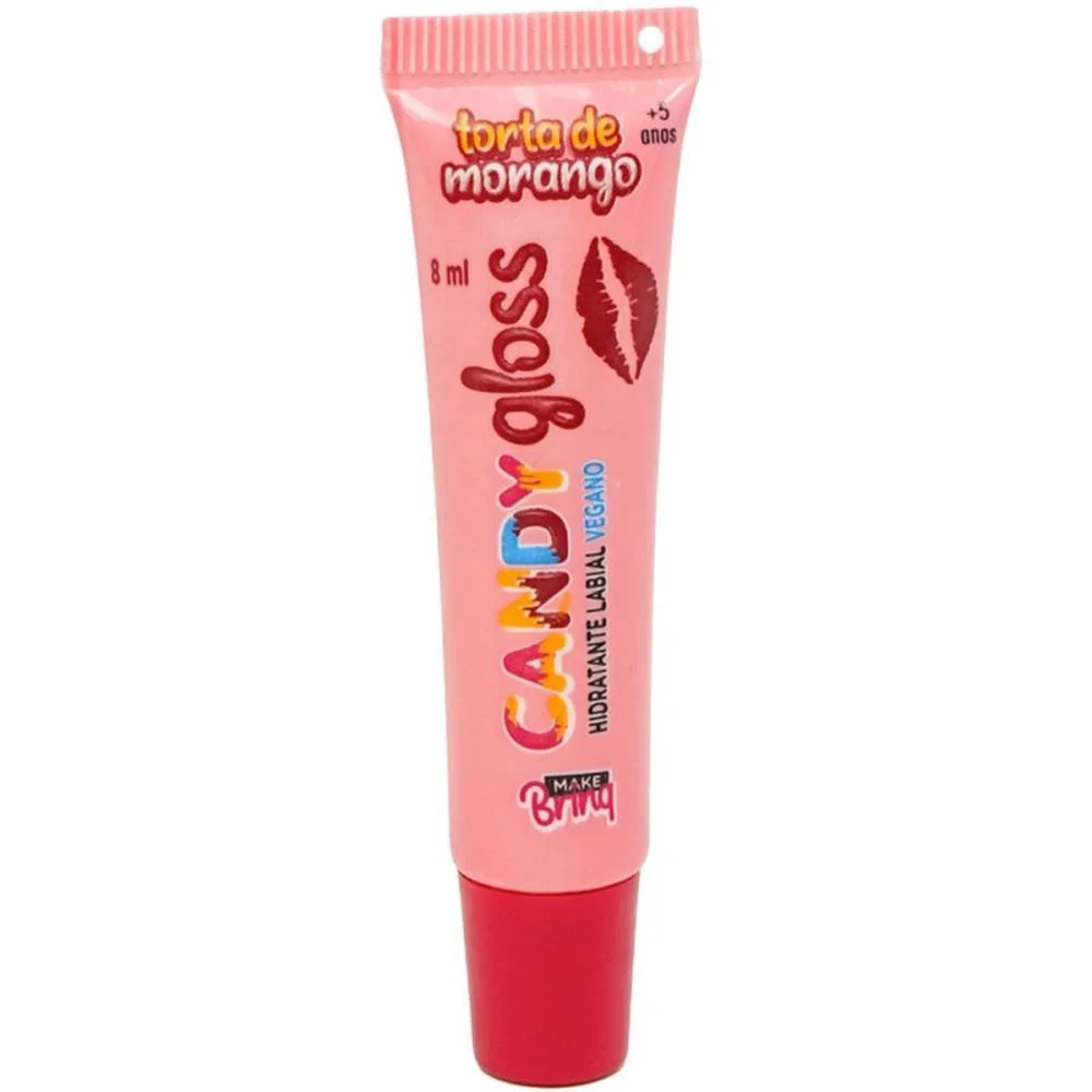 Maquiagem E Beleza Infantil Make Brinq Bolsa Coracao+Gloss Polibrinq - imagem 4