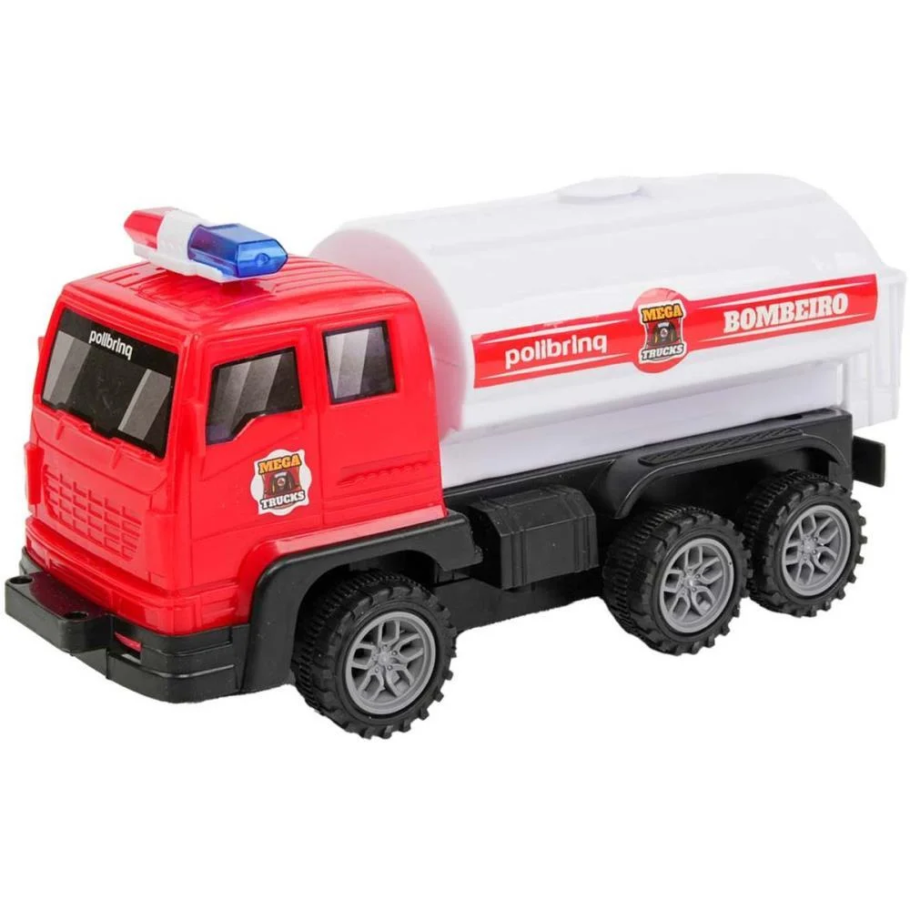 Carrinho Controle Remoto Bombeiros 2Em1 2Func/Pilha (S) Polibrinq - imagem 5