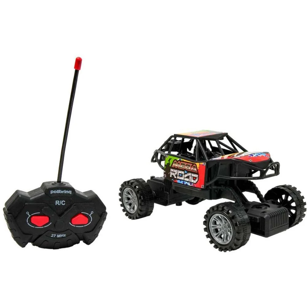 Carrinho Controle Remoto Mega Road Racing 2Func/Pilha Polibrinq - imagem 3