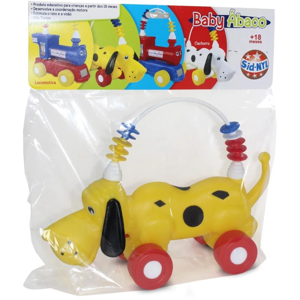 Brinquedo Para Bebe Baby Abaco Cachorro (S) Sid-Nyl - imagem 4