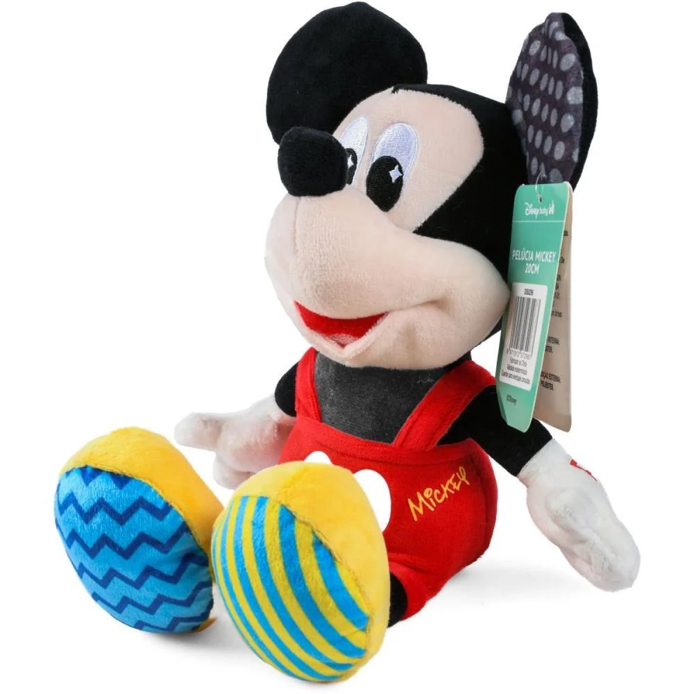 Pelucia Mickey 20Cm Treme Treme Bbr - imagem 2