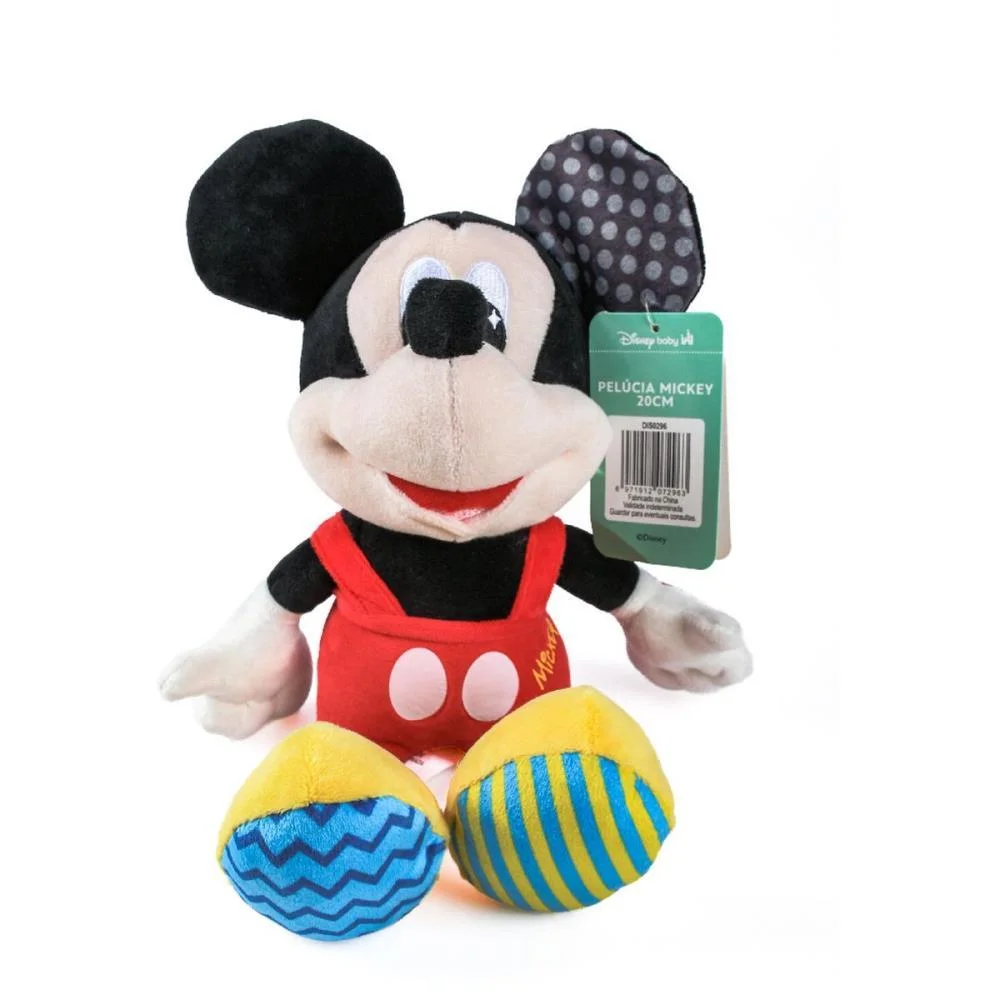 Pelucia Mickey 20Cm Treme Treme Bbr - imagem 3