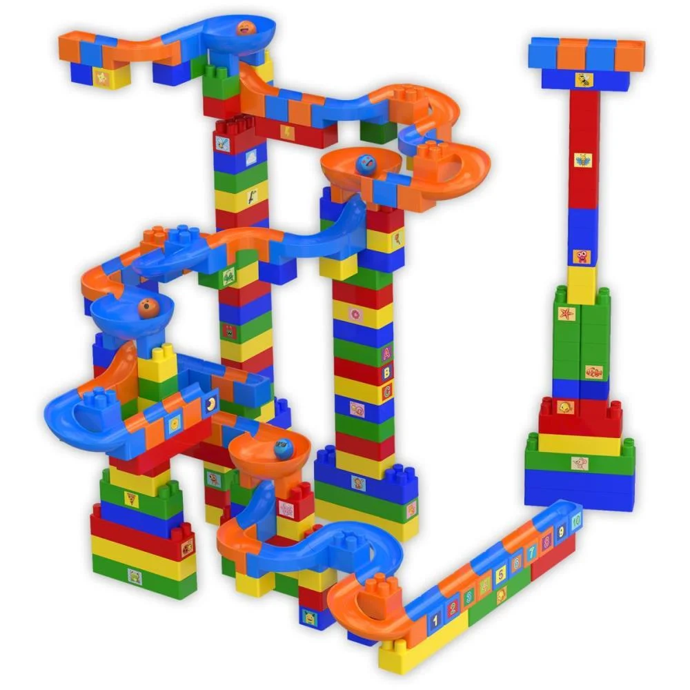 Brinquedo Para Montar Rampa Divertida 200Pcs+60Adesi Ggb Plast - imagem 3