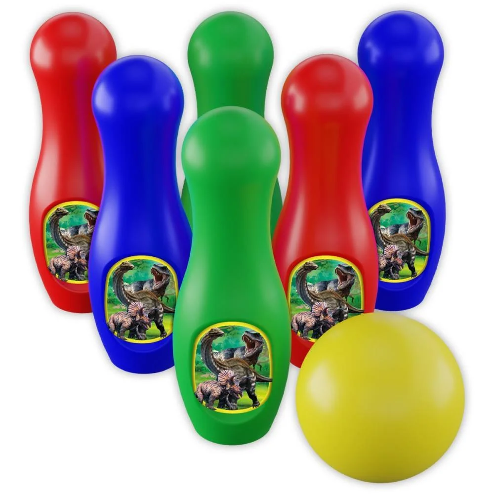 Boliche Dinossauros 6 Pinos Ggb Plast - imagem 3