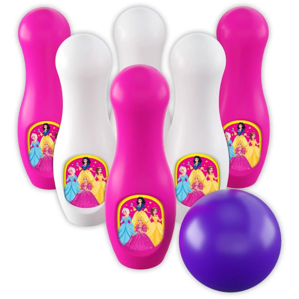 Boliche Princesas 6 Pinos Ggb Plast - imagem 3