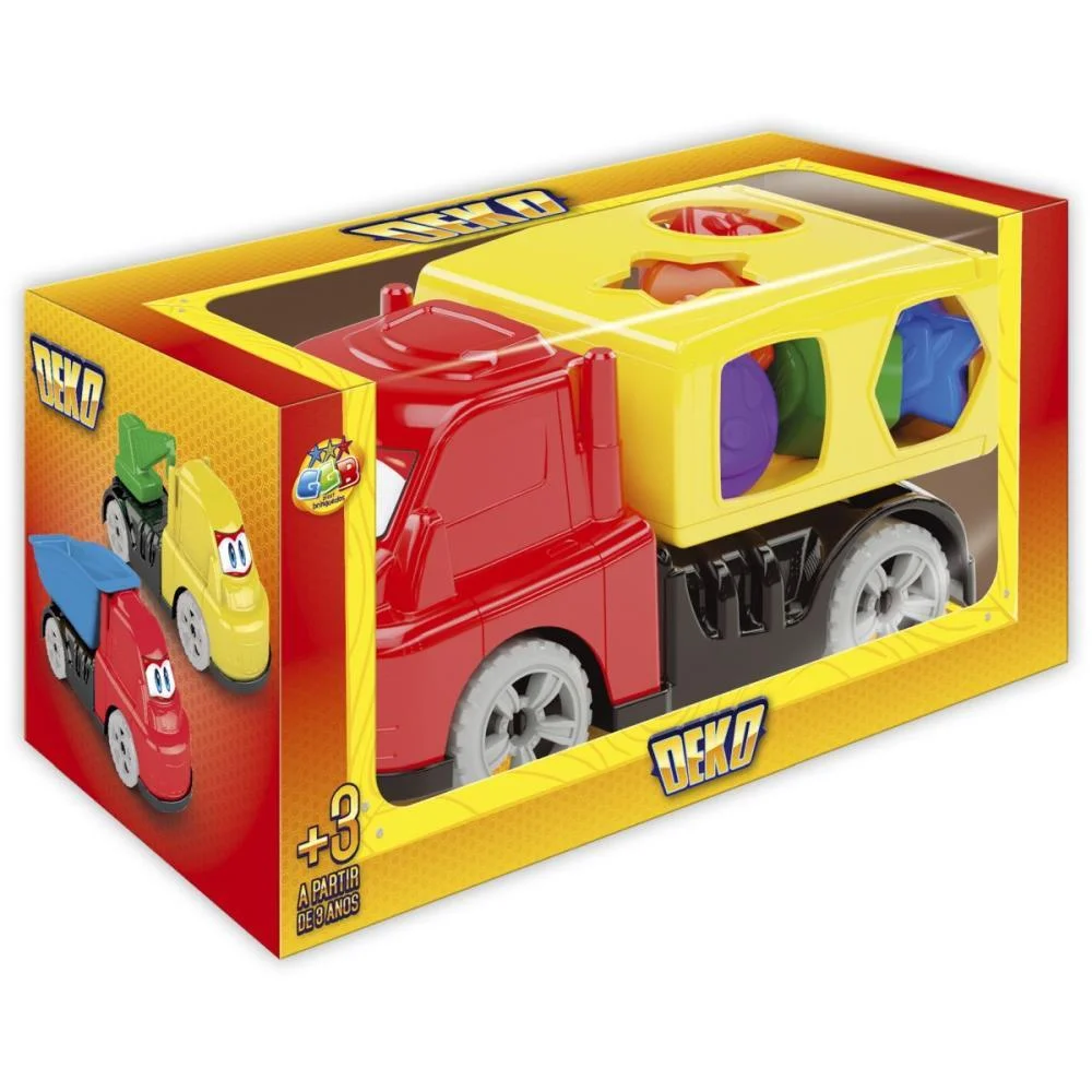 Brinquedo Educativo Deko Formas Ii (S) Ggb Plast - imagem 4