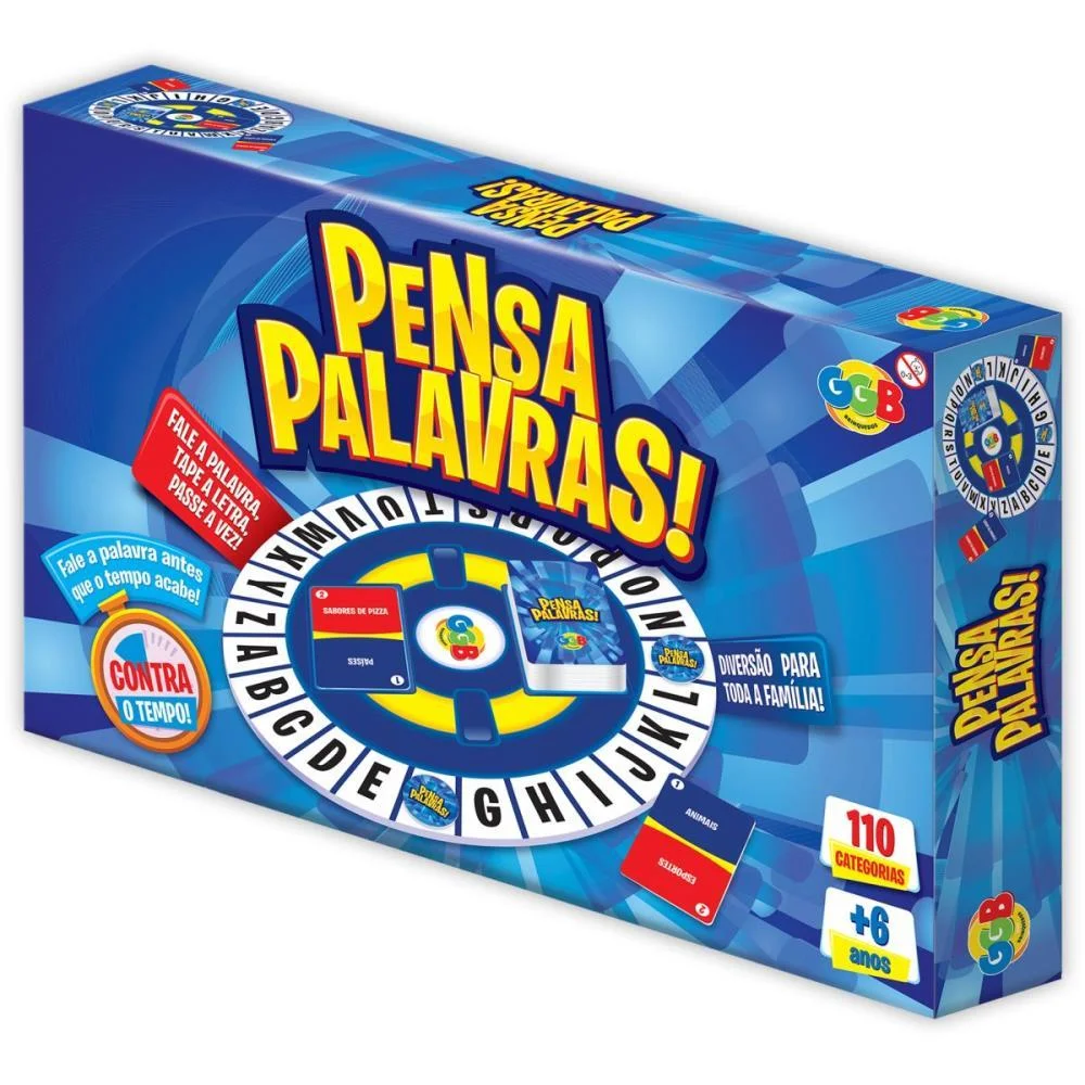 Jogo Diverso Pensa Palavras Ggb Plast - imagem 4