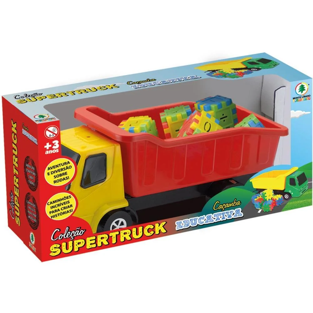 Caminhao Super Truck Cacamba Educativa Monte Libano - imagem 3