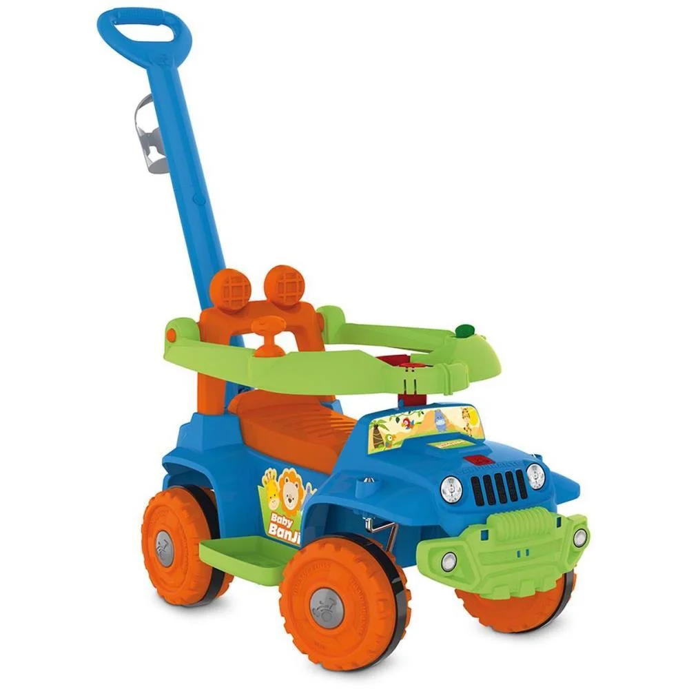 Veiculo Para Bebe Banjipe Passeio/Andador Az 25K Bandeirante - imagem 3