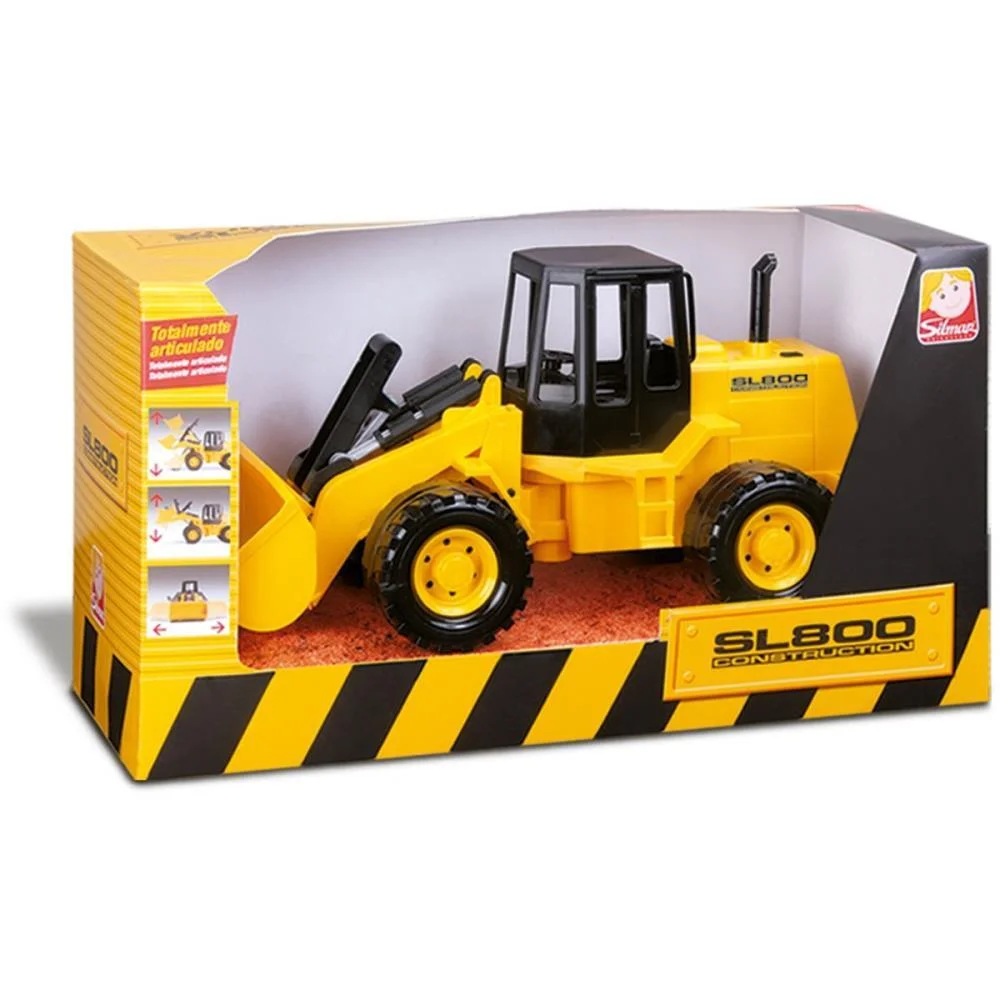 Trator Construction Sl800 Silmar Brinquedos - imagem 4