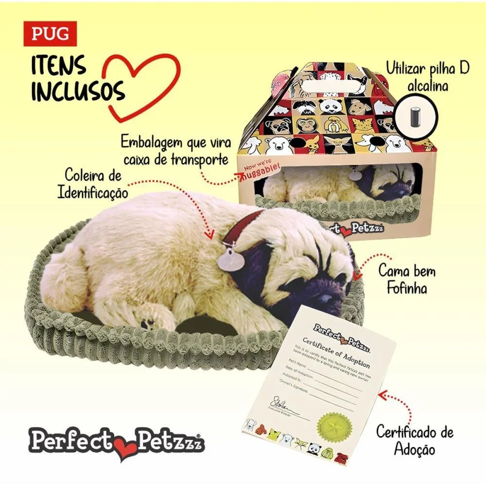 Perfect Petzzz Filhote Cachorro Pug Imex - imagem 3