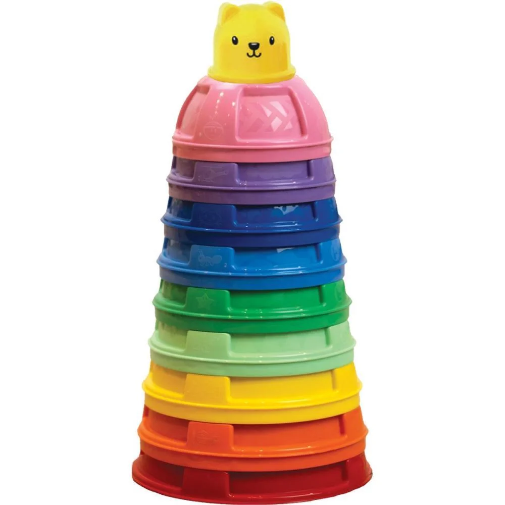 Brinquedo Educativo Potes De Empilhar Ggb Plast - imagem 9