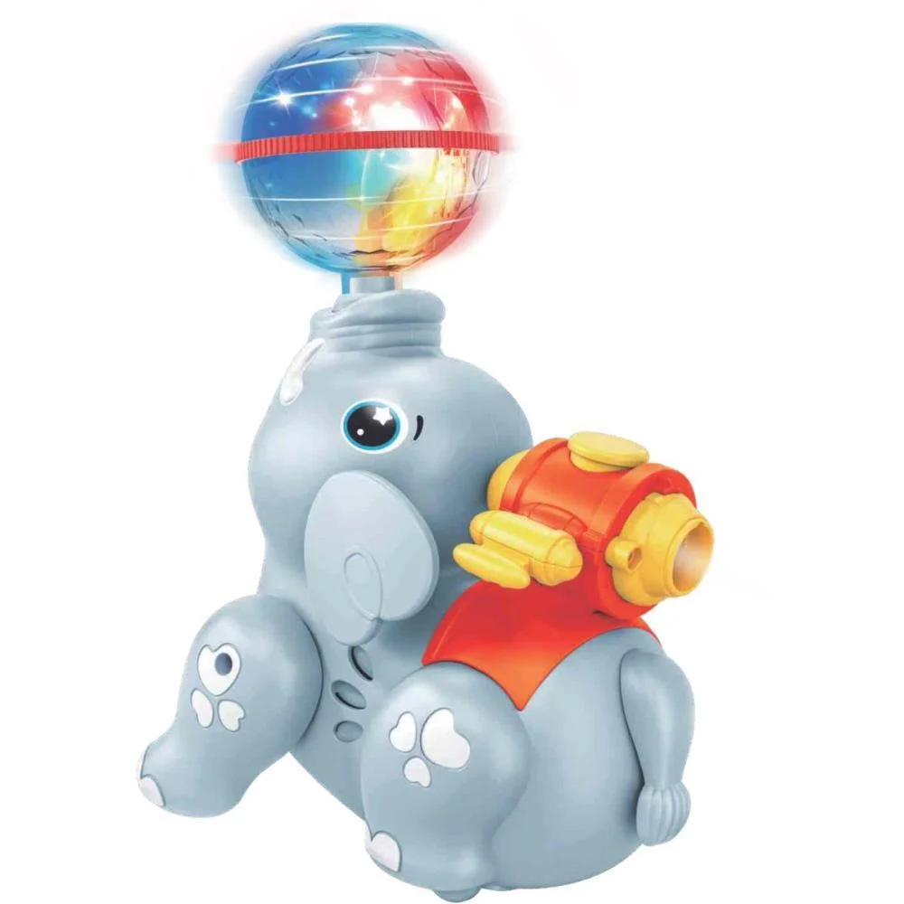 Brinquedo Para Bebe Elefante Brincalhao C/Luzes Braskit - imagem 3