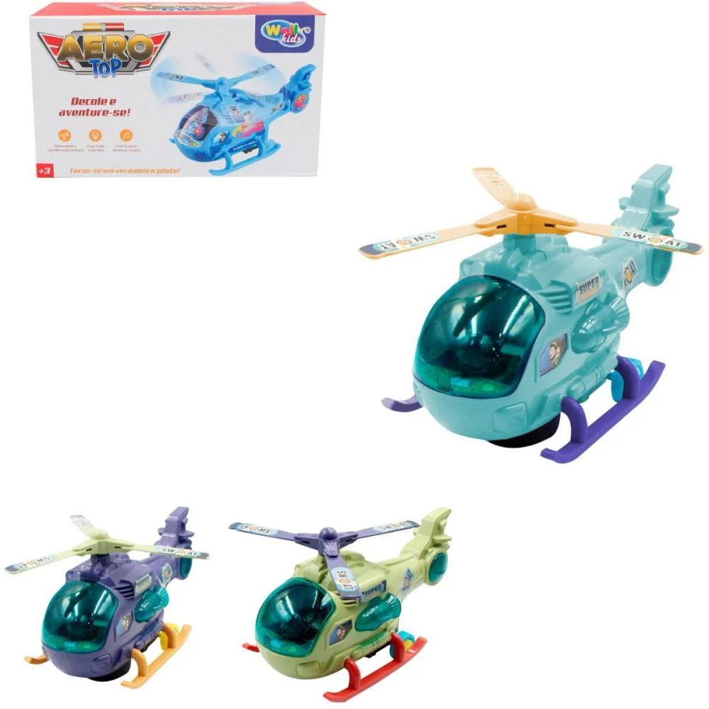 Helicóptero War Luz/Som (S) Wellmix - imagem 2