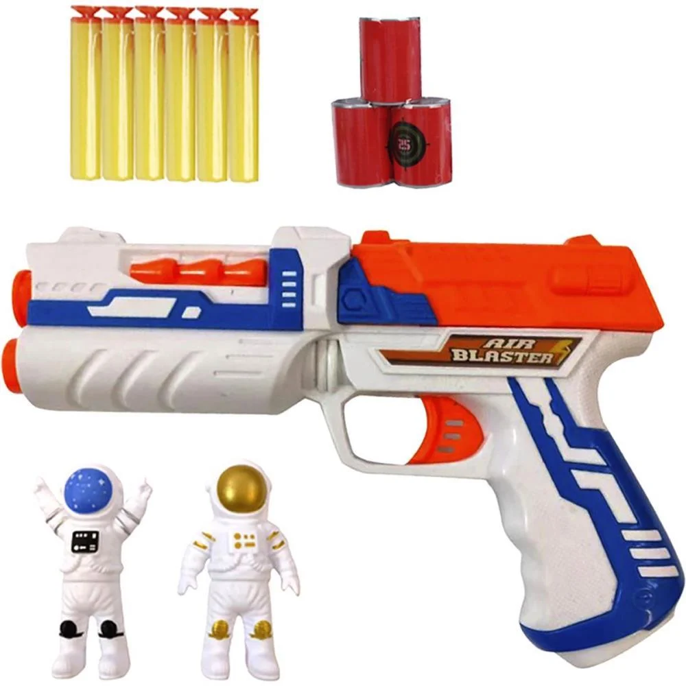 Lancador Dardo Pistola Astronauta 12Pcs Wellmix (Blister) - imagem 3